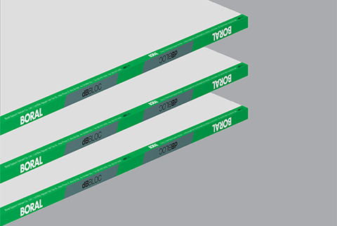 Tấm thạch cao cách âm USG Boral dBBloc