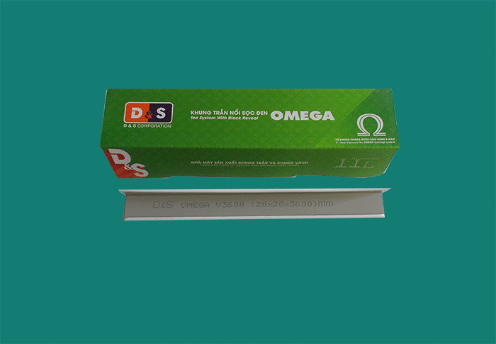 Khung Trần Nổi Sọc Đen Omega